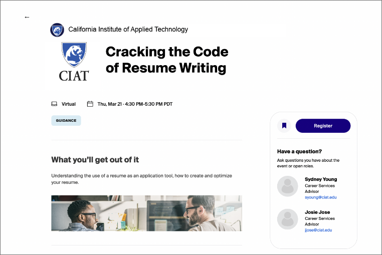 Cracking the Code of Resume Writing