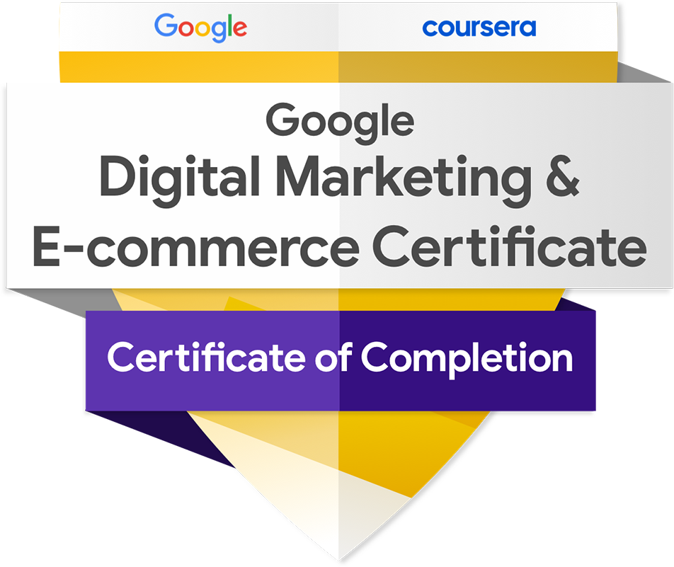 Google Digital Marketing & E-commerce Certification