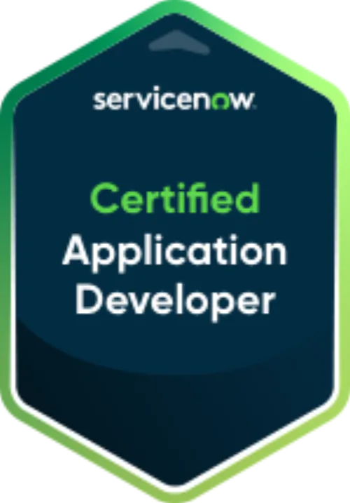 ServiceNow Certified Application Developer