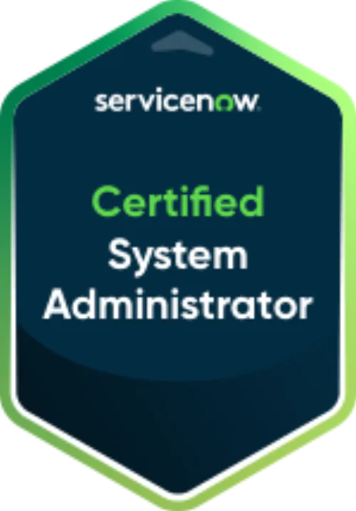 ServiceNow Certified System Administrator
