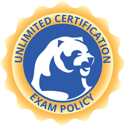 Unlimited Certification Exam Policy - Grizzly Badge